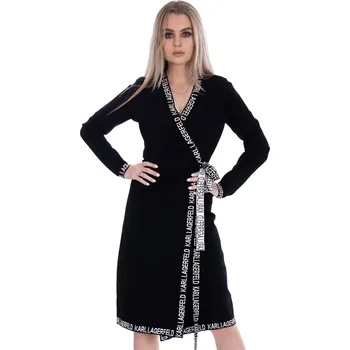 Dámské šaty Karl Lagerfeld Dámské šaty černé M