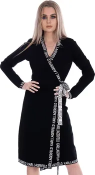 Dámské šaty Karl Lagerfeld Dámské šaty černé M