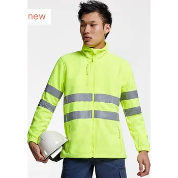Pracovní zástěra Pánská reflexní fleecová bunda RY9305
