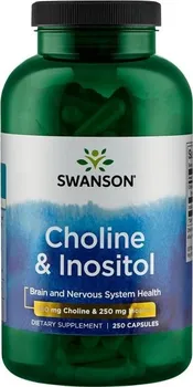 Přírodní produkt Swanson Cholin & Inositol 250 mg 250 cps.