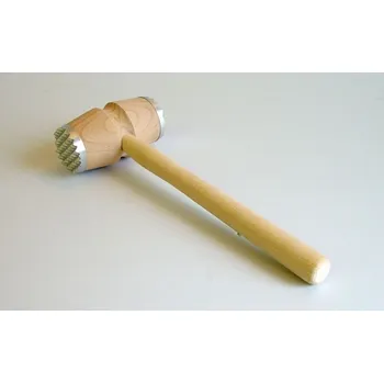 Palička na maso Palička na maso-oba konce kov, dřevo/kov