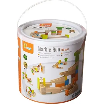 Kuličková dráha VIGA Dřevěná kuličková dráha 49 ks