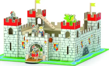 Dřevěná hračka VIGA Dřevěný hrad