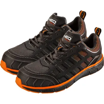 Pracovní obuv NEO TOOLS Boty pracovní, polobotky, odlehčené, železná špička Velikost: 47