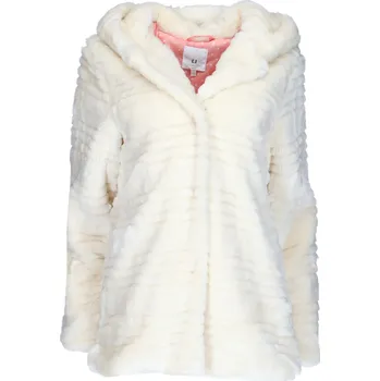 Dámský kabát Chic et Jeune Paris 8298 kabát barva: smetanová, velikost: 44