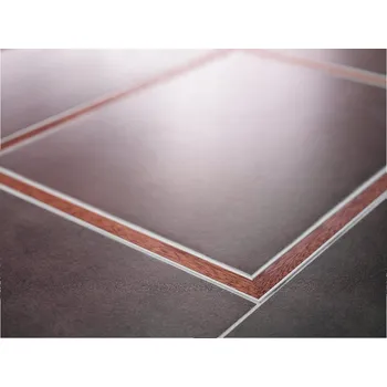 Stavební profil DL4 dělící lišta dekorativní ACARA, hliník + masiv wenge, 12,5 mm, 2,5 m