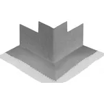 KP1 vnější růžek izolační se síťovinou šedá ACARA, 140x140 mm, 1 ks