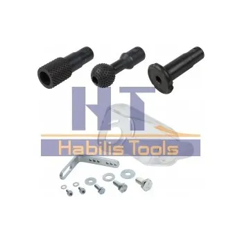 SET nástrojů WOLFCRAFT pro opracování dřeva úhlovou bruskou