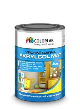 COLORLAK Akrylcol mat V2045 C1000 2,5 l bílá