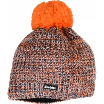 Módní doplněk dětská čepice Eisbär Collect Pompon, orangemele/poporange - vel. 53 113982