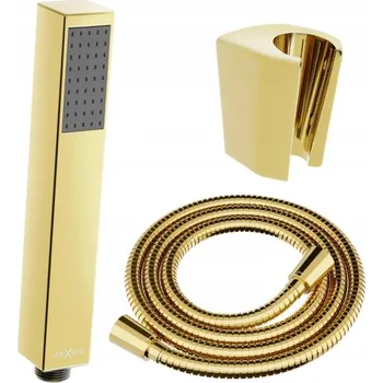 Sprchový set Mexen příslušenství - 1-bodový ruční sprchový set R-77, zlatá, 785776052-50
