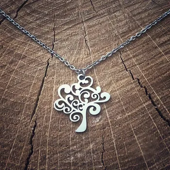 Řetízek Řetízek z chirurgické oceli se stromem života