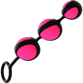 LOLO silikonové venušiny kuličky 3ks růžové