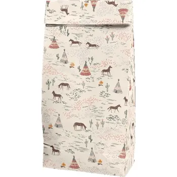 Sáček na potraviny Maileg Papírový sáček Chevaux heureux - malý