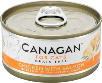 Krmivo pro kočku Canagan Cat kuře/losos 75 g
