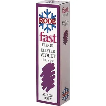 Lyžařský vosk vosk klistr Rode FK30 Violet Fluor, -3/+1°C 111294