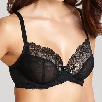 Podprsenka Panache - Ana podprsenka s nižším středem nevyztužená black 70E 9396