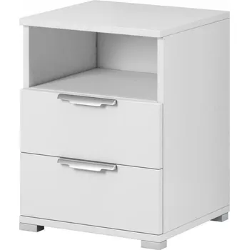 Noční stolek FalcoNabytek Noční stolek Izzy 2s bílý