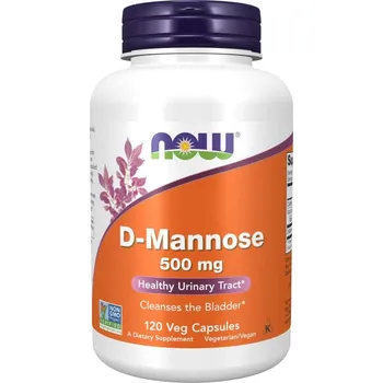 Přírodní produkt Now Foods D-Mannose 500 mg