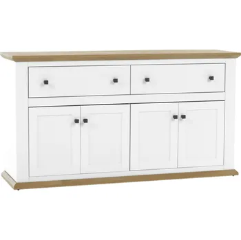 Komoda Tempo Kondela Komoda MZ10, bílá/dub grand, LEON