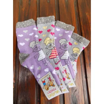 Pánské ponožky Knebl Hosiery Zimní ponožky froté panenka Barva: Šedá, Velikost ponožek: 25-28