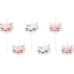 PartyDeco Kočičí hlavy 6 ks