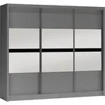 Casarredo Šatní skříň BOGOTA 250 grafit/grafit