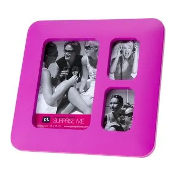 Rám na obraz Fotorámeček No Edge - růžový