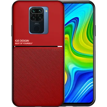 Pouzdro na mobilní telefon Kryt Xiaomi Redmi Note 9 / Redmi 10x Nexeri Business Magnetic červený