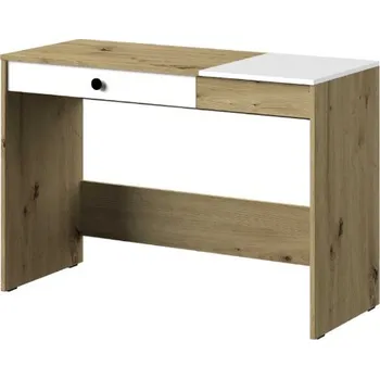 Psací stůl PARADISE 10 psací stůl, dub artisan/šuplík černý mat/černá úchyt