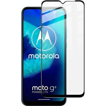 Screen Glass Motorola G8 Power Lite tvrzené sklo 5D Full Glue zaoblené černé
