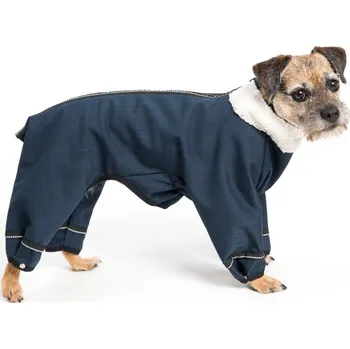 Obleček pro psa Obleček-Kombinéza softshell Luna LUX, modrá 45 cm