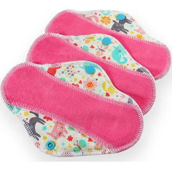 Menstruační vložka Petit Lulu s.r.o. Kočičí louka - látková vložka SLIP (CLASSIC) - Látková vložka SLIP 3 ks
