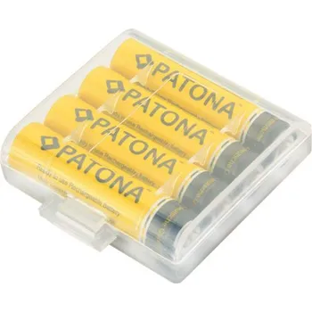 Baterie nabíjecí AAA 900mAh PATONA 4ks