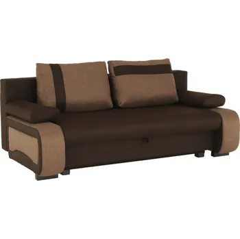 Pohovka Tempo Kondela Rozkládací pohovka, čokoládová / světlehnědá, BOLIVIA