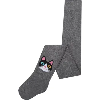 Dívčí punčocháče - Aura.Via GHN6773, antracit Barva: Šedá, Velikost: 4-6