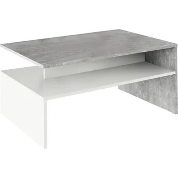 Konferenční stolek Tempo Kondela Konferenční stolek, beton / bílý, DAMOLI