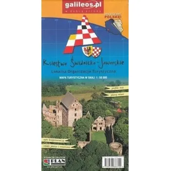 Cestování Mapa turystyczna - Księstwo Świdnicko - Jaworskie - Praca zbiorowa