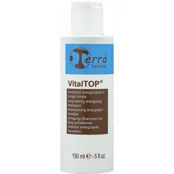 Šampon VitalTOP - Long lasting šampon: energizující s dlouhotrvajícím účinkem Terra BioCare 150 ml
