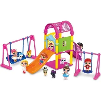 Dětské hřiště Dětské hřiště pro panenku L.O.L. Surprise Varianta: hřiště s houpačkami