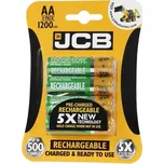 Nabíjecí baterie AA JCB NiMH 1200mAh, 4 ks