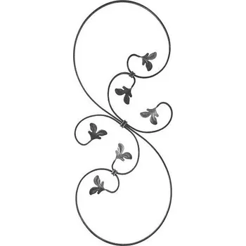 Zábradlí Kovářský ornament H 860 x L 350mm,12 x 12 x 6mm