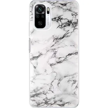 Pouzdro na mobilní telefon Silikonové pouzdro iSaprio - Xiaomi Redmi Note 10 / Xiaomi Redmi Note 10S - White Marble 01 (Odolný silikonový kryt, obal, pouzdro iSaprio - Xiaomi Redmi Note 10 / Xiaomi Redmi Note 10S - White Marble 01 - skvělá ochrana a pružnost, stylový UV potisk,)