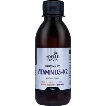 Adelle Davis Lipozomální vitamín D3/K2 200 ml