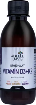 Adelle Davis Lipozomální vitamín D3/K2 200 ml