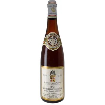 Víno Archivní víno 1971 Vogelsgarten Rulander Traminer und Sylvaner Beerenauslese, W. Ruthe, 0,75l E