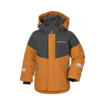 Didriksons Lun JR žlutohnědá 503825-251 vel. 80; Žlutá bunda + DÁREK DLE VÝBĚRU!