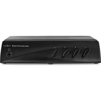 Nedis ASWI2414BK audio přepínač Nedis ASWI2414BK audio přepínač