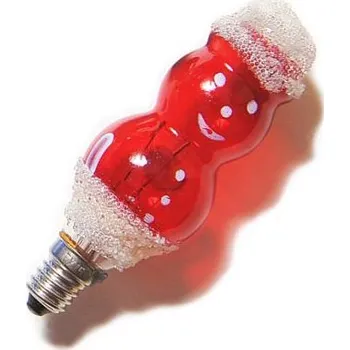 Žárovka Exihand Žárovka Sněhulák červená 20V