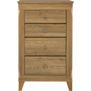 Komoda Brwcz BERGEN KOM4S modřín sibiu zlatý / 5BAL /